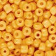 Seed beads 6/0 (4mm) Bumble bee yellow